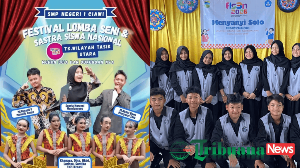 SMPN 1 Ciawi Jadi Tuan Rumah FLS3N 2026 Wilayah Tasikmalaya Utara